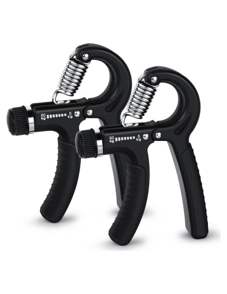 Fortalecedor de Agarre de Mano Tenalleys 11-132 lbs Negro