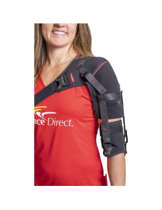 Ortesis Estabilizadora de Hombro Ottobock L3670 - Negro-Rojo 2