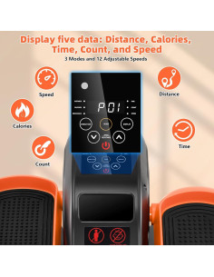 Ejercitador Elíptico Bajo Escritorio ANCHEER AR-64 12 Niveles 2