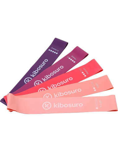 Bandas de Ejercicio de Resistencia Kibosuro 5 Niveles