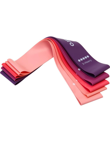 Bandas de Ejercicio de Resistencia Kibosuro 5 Niveles