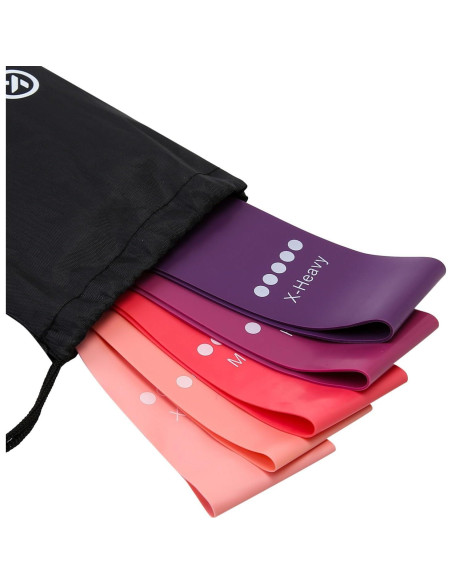 Bandas de Ejercicio de Resistencia Kibosuro 5 Niveles