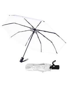 Sombrilla Transparente Automática Plegable OUYESGL 28cm
