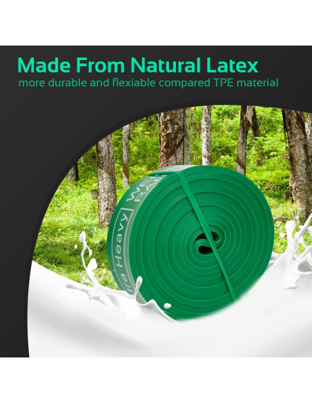 Bandas de Asistencia para Dominadas TheFitLife - 4 Niveles