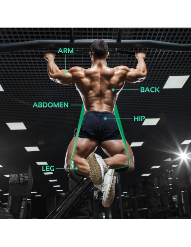 Bandas de Asistencia para Dominadas TheFitLife - 4 Niveles