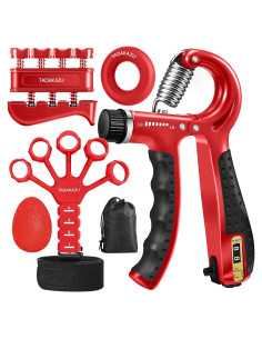 Kit de Entrenador de Fuerza de Agarre TADAKAZU 5 Piezas