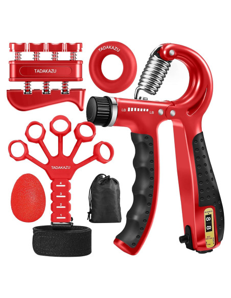 Kit de Entrenador de Fuerza de Agarre TADAKAZU 5 Piezas