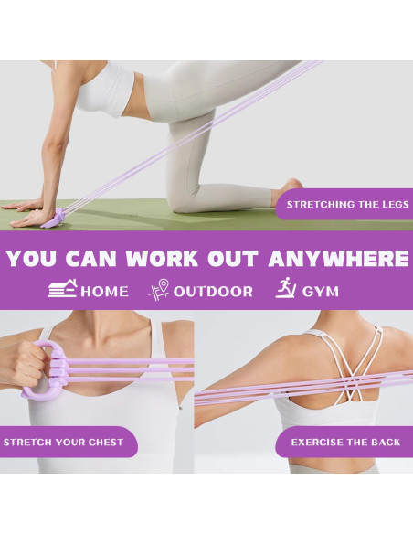 Bandas de Resistencia KZ-ADRP con Mangos Ergonómicos 60cm