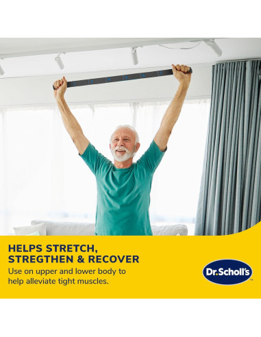Correa de Estiramiento Flexible Dr. Scholl - 8 Niveles de Resistencia