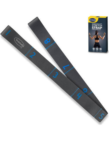 Correa de Estiramiento Flexible Dr. Scholl - 8 Niveles de Resistencia