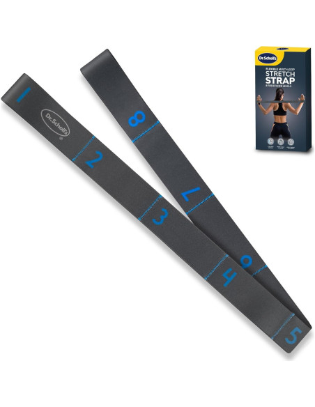 Correa de Estiramiento Flexible Dr. Scholl - 8 Niveles de Resistencia