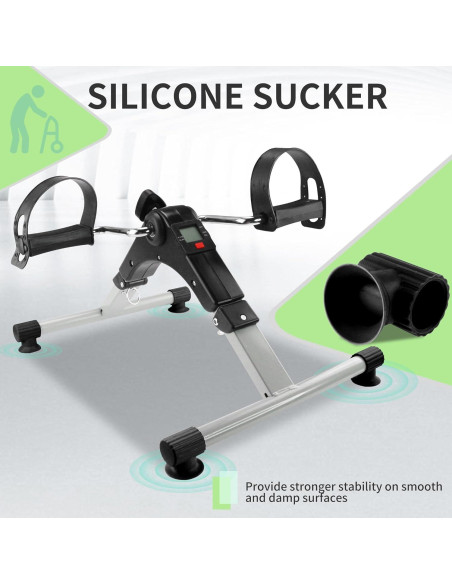 Ejercitador de Pedales Bajo Escritorio LIWEIWEI MI-TBJ1 Resistencia Ajustable