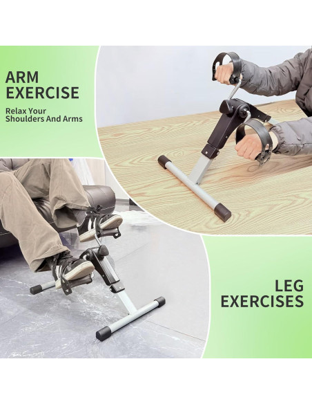 Ejercitador de Pedales Bajo Escritorio LIWEIWEI MI-TBJ1 Resistencia Ajustable