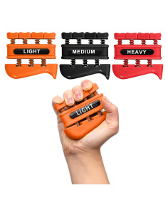 Entrenador de Fuerza de Agarre DICYWUDI - 3 Niveles 1.36kg a 4.99kg