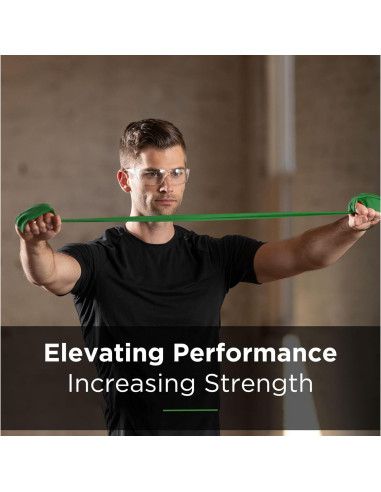 Juego de 7 Bandas de Resistencia THERABAND 1.83m Multicolor