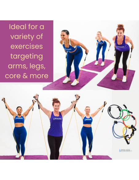 Bandas de Tono de Resistencia CRITICAL BENCH.COM - 5 Niveles