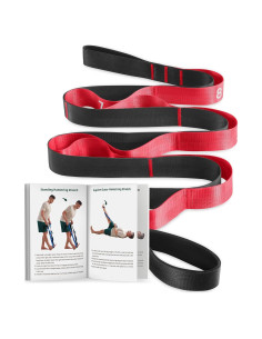 Correa de Estiramiento Trideer 205.74 cm Nylon para Yoga y Terapia