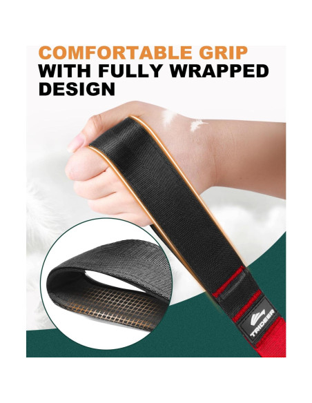 Correa de Estiramiento Trideer 205.74 cm Nylon para Yoga y Terapia