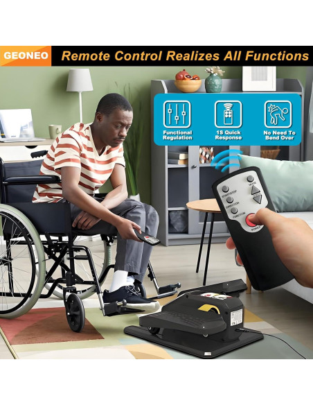 Máquina Elíptica Bajo Escritorio GEONEO S200 Compacta y Silenciosa