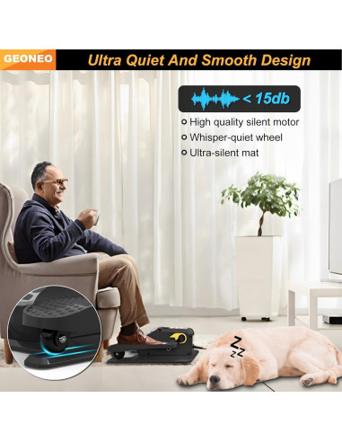 Máquina Elíptica Bajo Escritorio GEONEO S200 Compacta y Silenciosa