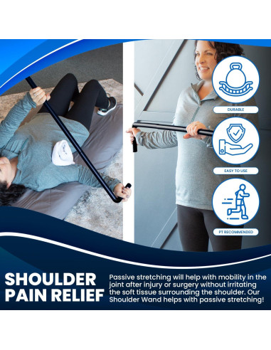 Barra de Estiramiento Plegable RangeMaster para Hombros - Terapia Física