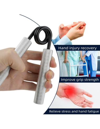 Entrenador de Fuerza de Agarre Yuntop de Metal Antideslizante