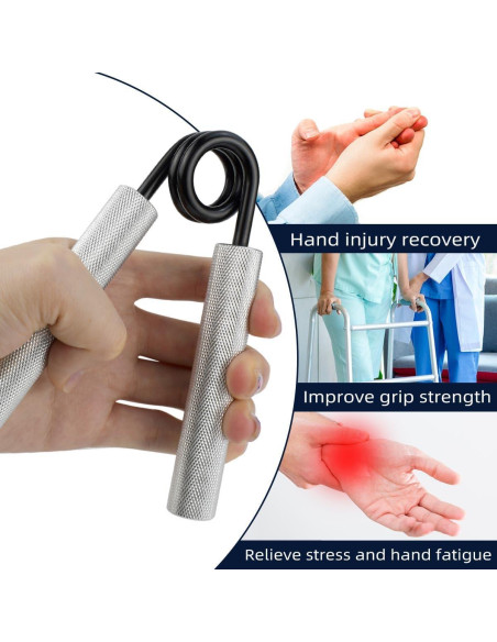 Entrenador de Fuerza de Agarre Yuntop de Metal Antideslizante