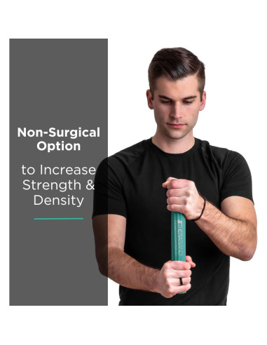 Barra de Terapia THERABAND FlexBar Verde Mediana 30.48cm