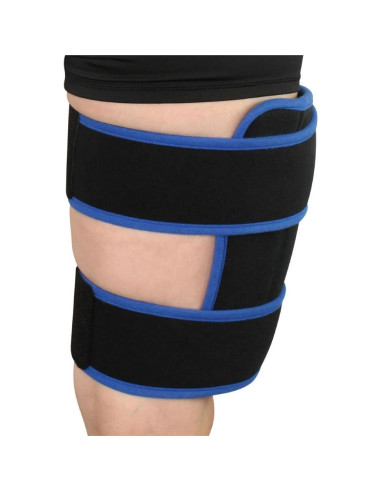 Envoltura de Muslo Crioterapia Brace Direct con Compresión Ajustable