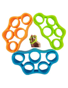 Ejercitador de Dedos FMELAH - Set de 3 Piezas Silicona