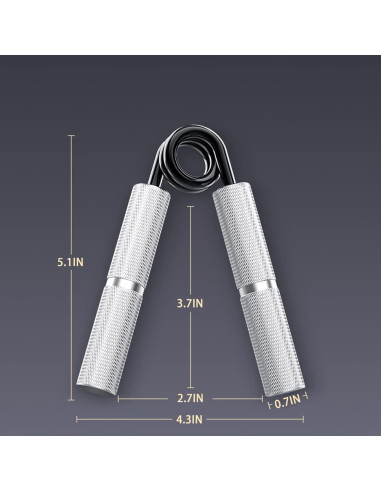 Ejercitador de Agarre TIT COOPOPE 7 Niveles 50-350Lbs