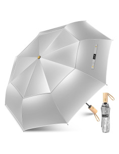 Paraguas ZOMAKE UV Plegable 116.84 cm UPF 50+ Automático