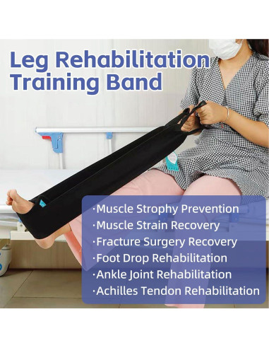 Banda de Resistencia CRAZY ROSA 30.48 cm con Cinturón