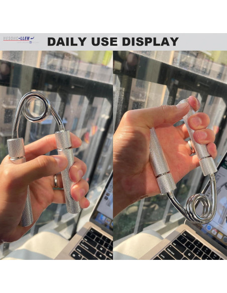 Entrenador de Fuerza de Agarre Ajustable NESOHC-LLEW 22.68-68.18 kg