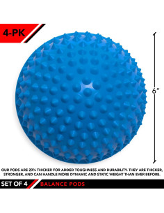 Set de 4 Pods de Equilibrio JFIT - Mejora Fuerza y Coordinación 2