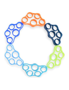 Entrenador de Fuerza de Agarre LAIYOHO - Set 6 Ejercitadores 3kg-5kg