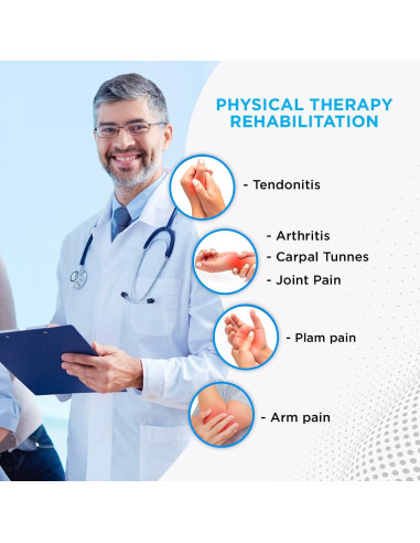 Fortalecedor de Agarre de Dedos DropSky - 8 Piezas, 4 Niveles
