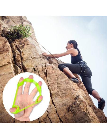 Entrenador de Fuerza de Agarre LAIYOHO - Set 6 Ejercitadores 3kg-5kg