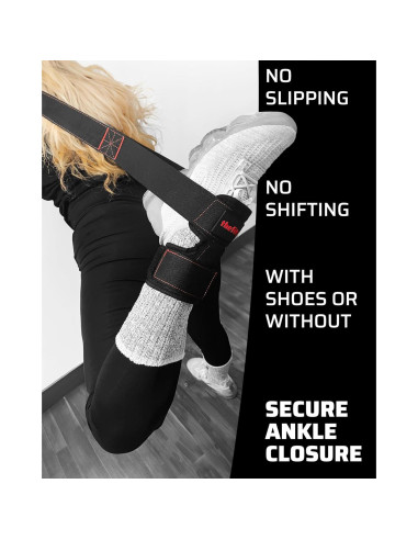 Correa de Estiramiento Cuádriceps THEFITGUY - Nylon 32.1x22x8 cm