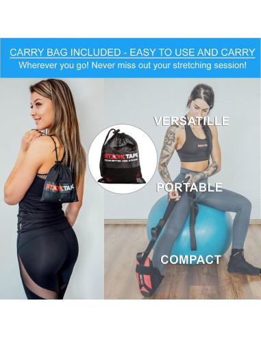 Estirador de piernas StarkTape para fascitis plantar - Azul