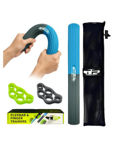 Flexbar y Entrenadores de Dedos THERAPHY FIT - Alivio Codo y Muñeca