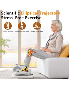 Ejercitador Elíptico Bajo Escritorio DamKee DK-066 12 Velocidades 2