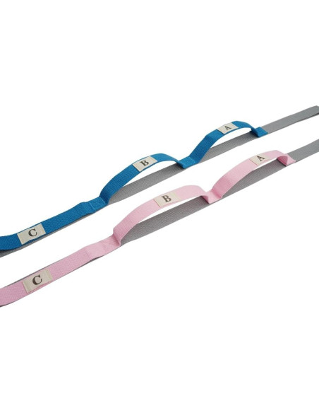 Correa de Estiramiento para Yoga Xensamy 2.44m 13 Asas