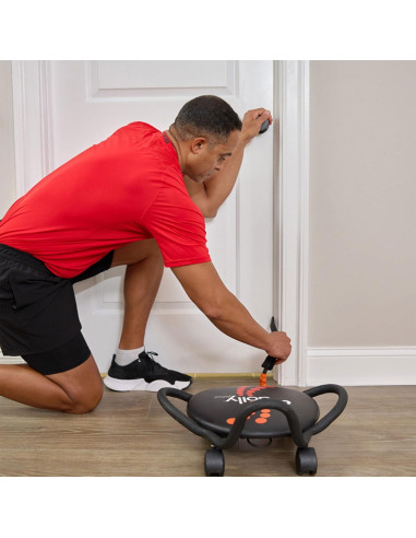 Conjunto de Bandas de Resistencia AB Dolly con Ancla de Puerta