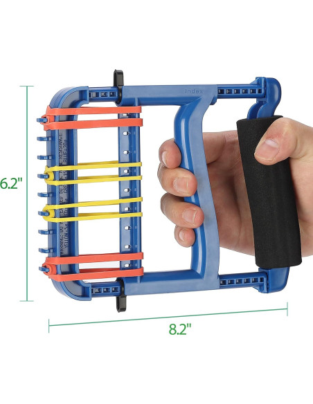 Ejercitador de Mano YPCBYNBS para Fuerza de Agarre Azul
