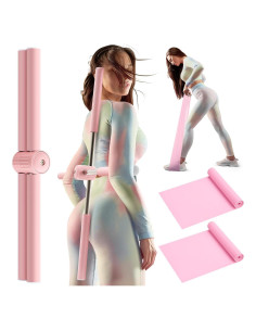 Corrector de Postura Gilprop AYO2428 Rosa + 2 Bandas Resistencia