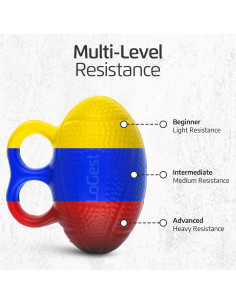 Set de 3 Pelotas de Ejercicio para Manos Logest - Terapia y Fortalecimiento 2