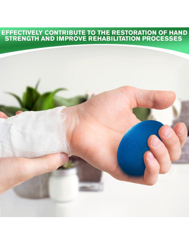 4 Pelotas de Terapia de Mano SVICHOCHKA - 4 Niveles Resistencia