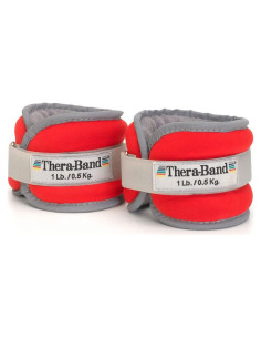 Pesas para Tobillos y Muñecas THERABAND Ajustables 0.91 kg