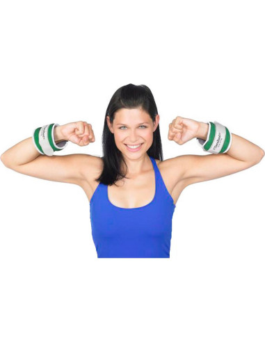 Pesas para Tobillos y Muñecas THERABAND Ajustables 0.91 kg